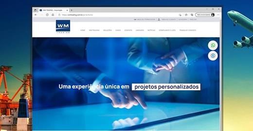 Criar site - WM Trading
