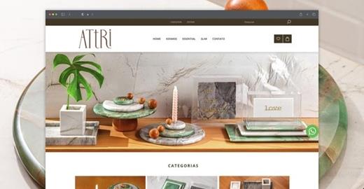Criar e-commerce - Attri Decor