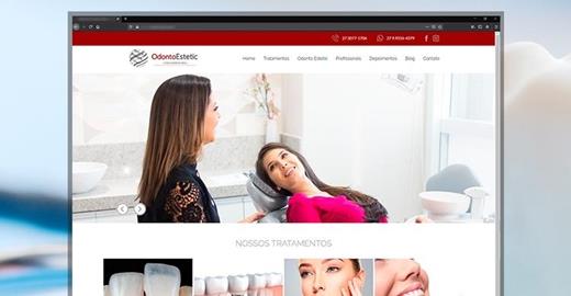 Criar site - Odonto Estetic