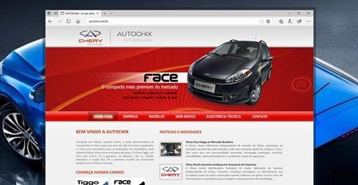 Criar site - Autochix