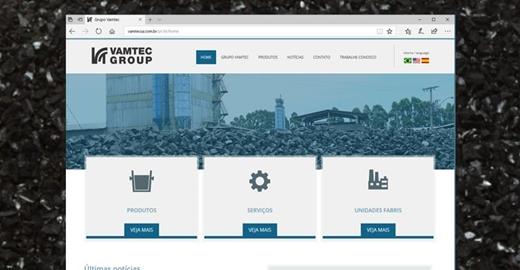 Criar site - Vamtec Group