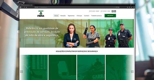 Criar site - Grupo Fibra