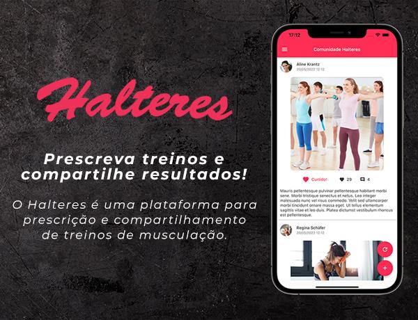 App Halteres - Sua Ficha de Treino
