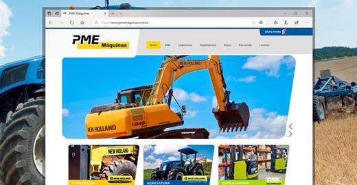 Criar site - PME Máquinas e Equipamentos