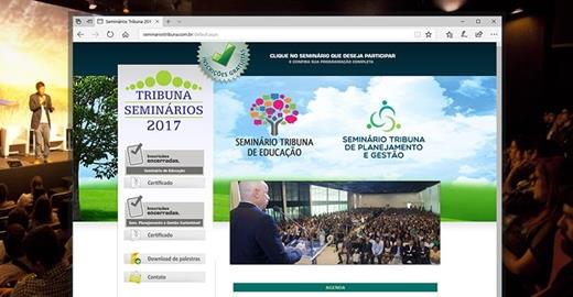 Criar site - Seminários Tribuna