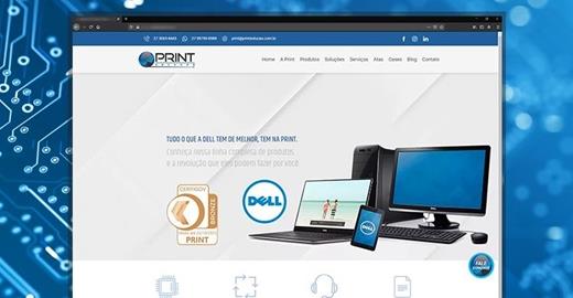 Criar site - Print Solução