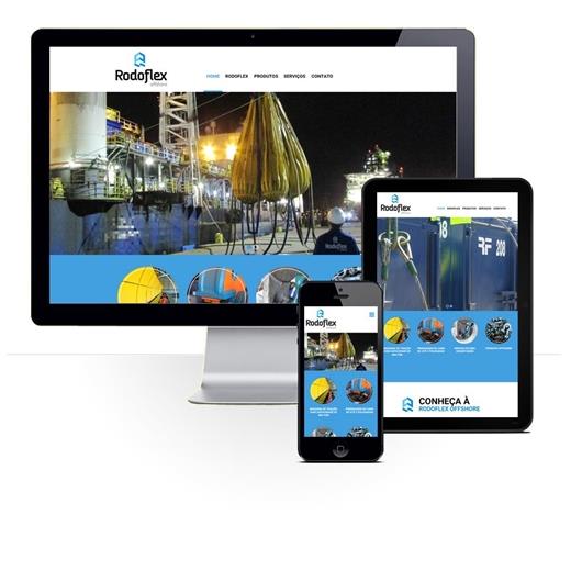 Layout responsivo do projeto de criação de sites: