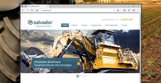 Criar site - Salvador Empreendimentos
