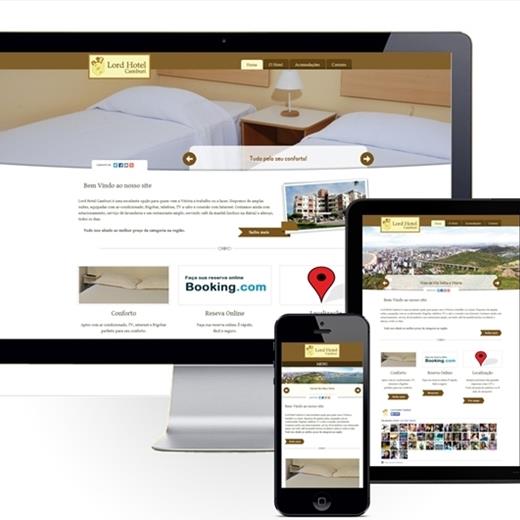 Layout responsivo do projeto de criação de sites: Layouts ajustados automaticamente de acordo com o dispositivo