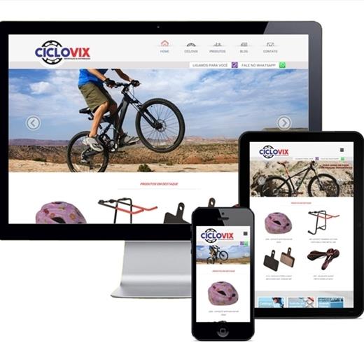 Layout responsivo do projeto de criação de sites: Simulação do comportamento responsivo do site