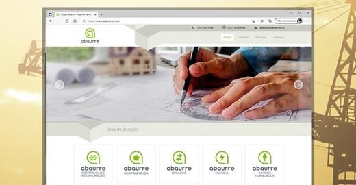 Criar site - Abaurre Grupo