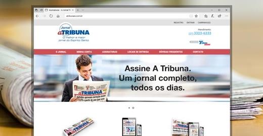 Criar e-commerce - Jornal A Tribuna ES