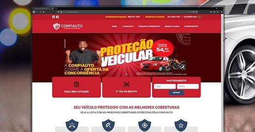 Criar site - Confiauto Proteção de Automóveis