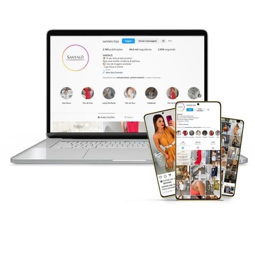 Layout responsivo do projeto de criação de sites: