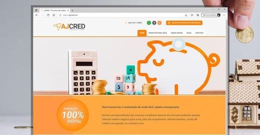 Criar site - AJCred Promotora de Crédito
