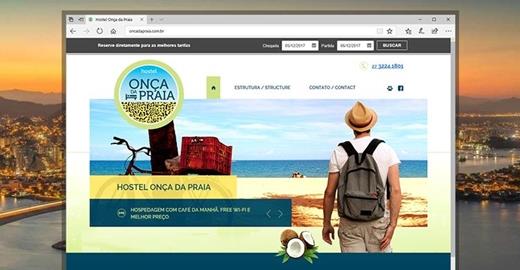 Criar site - Onça da Praia Hostel