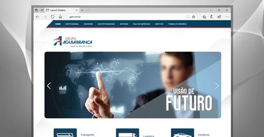 Criar site - Grupo Águia Branca