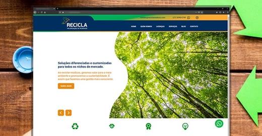 Criar site - Recicla Resíduos