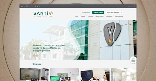Criar site - Santi Medicina Diagnóstica