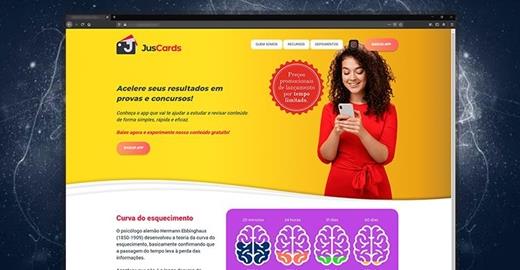 Criar site - JusCards