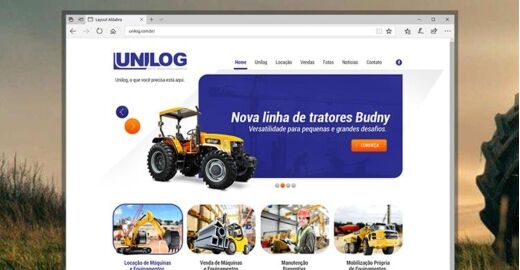 Criar site - Unilog