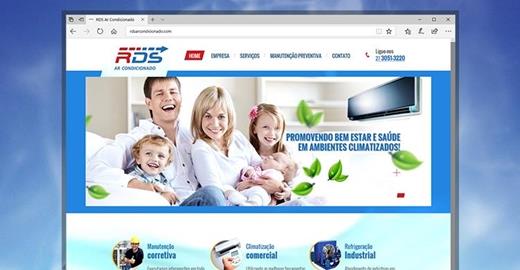 Criar site - RDS Ar Condicionado