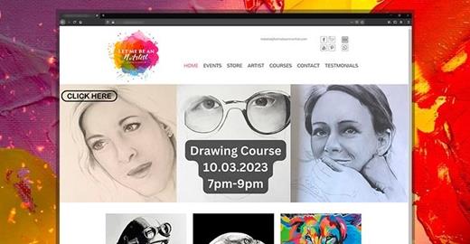 Criar site - Let me be an N Artist