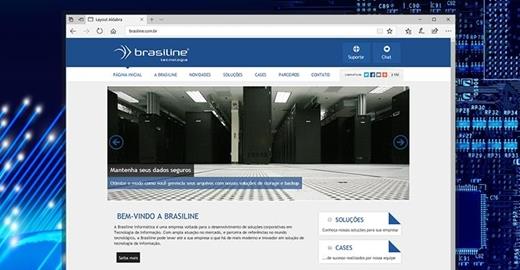 Criar site - Brasiline Tecnologia