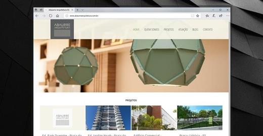 Criar site - Abaurre Arquitetura