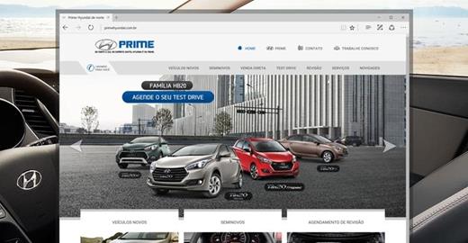 Criar site - Prime Hyundai