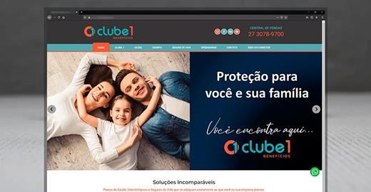 Criar site - Clube 1 Benefícios