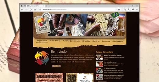 Criar site - Turismo Comunitário