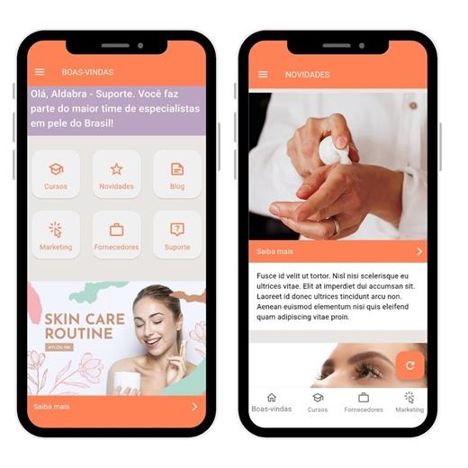 Layout responsivo do projeto de criação de sites: