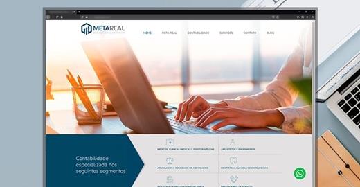 Criar site - Meta Real Soluções Contábeis