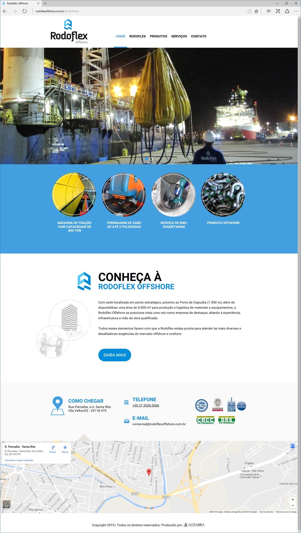 Projetos de Criação de sites: