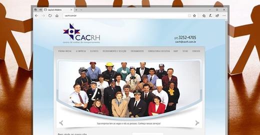 Criar site - CAC RH