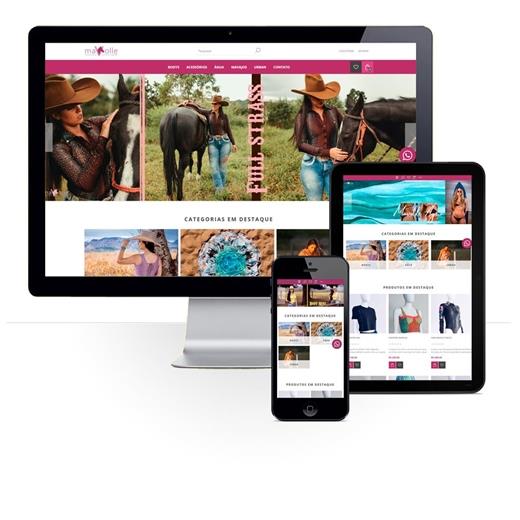 Layout responsivo do projeto de criação de sites: Responsividade aplicada ao site da Mavolle