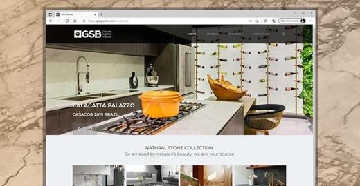 Criar site - GSB Granite Supplier of Brazil